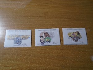 Cocos islands  #  78-80  MNH   Flowers