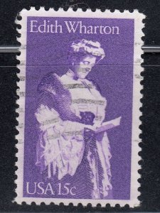 United States 1980 Sc#1832 Edith Wharton (1862~1937), novelist Used