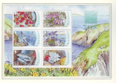 Guernsey Sc 977 2008 Wetlands stamp sheet mint NH