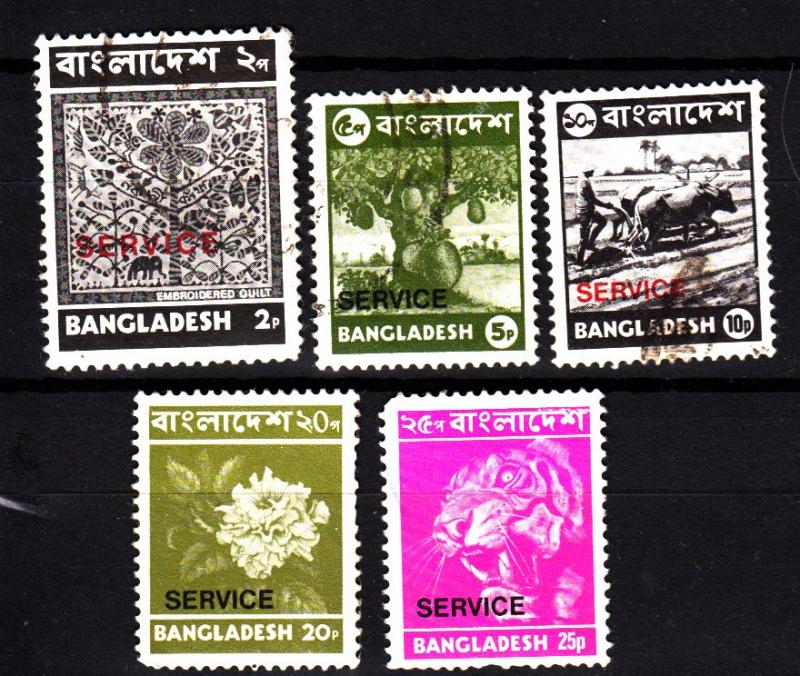 Bangladesh O1,O16-19 used