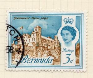Bermuda 1963-64 Early Issue Fine Used 3d. 284857
