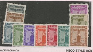 Germany #S12-S22 Unused Single (Complete Set)