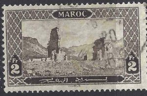 French Morocco 1917 SC 69 Used 