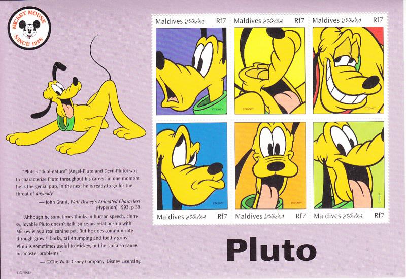 Maldives 1999 MNH Scott #2351-#2362 Complete set of 12 Disney Sheets