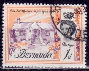 Bermuda 1962, The Old Rectory, St.George's, 1p, sc#175, used**