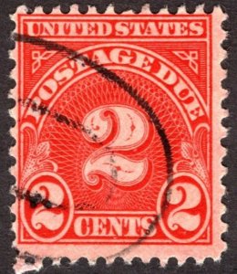 1931, US 2c, Postage Due, Used, Sc J81a