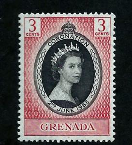 GRENADA - 1953 - QE II - CORONATION ISSUE - MINT - MNH SINGLE!