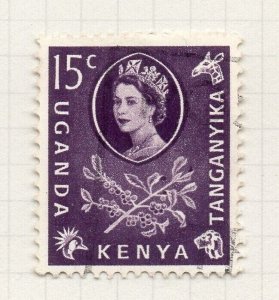 British KUT 1960 QEII Issue Fine Used 15c. NW-208309