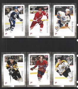 CANADA - 2016 GREAT CANADIAN FORWARDS - SCOTT 2948 TO 2953  - MNH