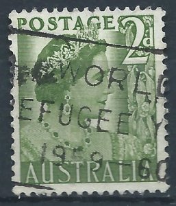 Australia 1951 - 2d Queen Elizabeth - SG237 used