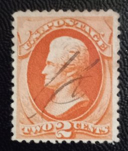 US 178 USED VF 2c JACKSON