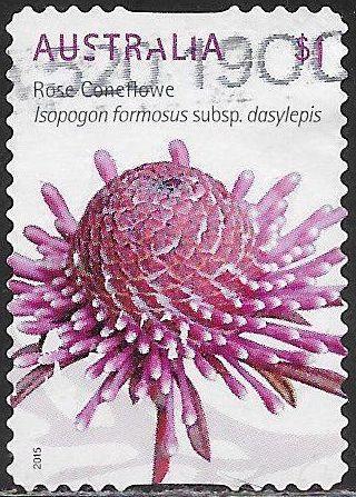 Australia 4402 Used - Wildflowers - Rose Coneflower