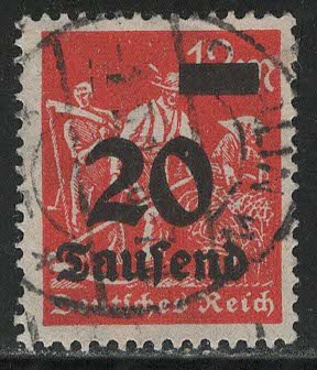 Germany Reich Scott # 244, used, exp h/s