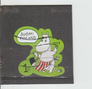 Finland  Scott#  1432c  Used  (2013 Moomins)