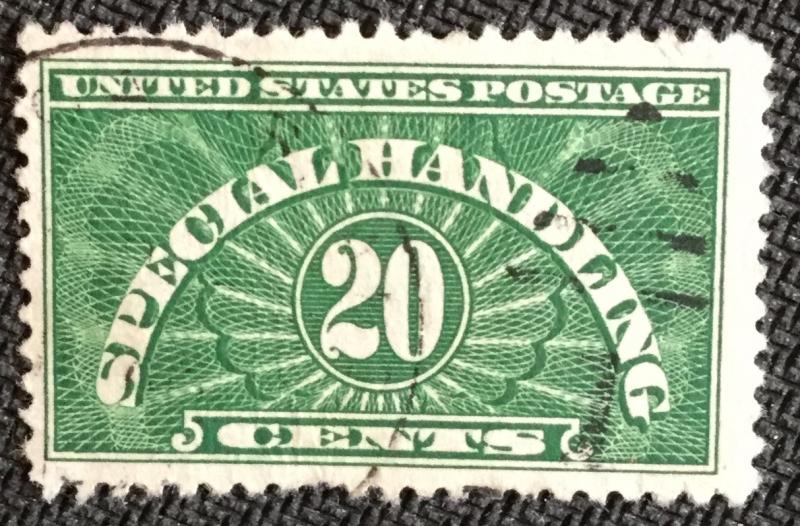 US #QE3 Used Single Special Handling SCV $1.50