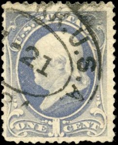 U. S. Scott #156 - Used [SL01-0001-05-05]