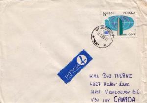 Poland, Airmail, United Nations Related