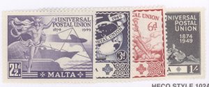 Malta, Scott #225-28, MNH, complete set