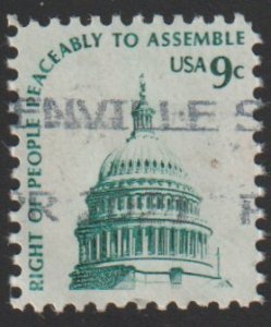 SC# 1591 - (9c) - Capitol Dome, used single