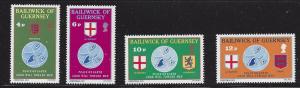 Guernsey 127 - 130 Christmas 1975, MNH