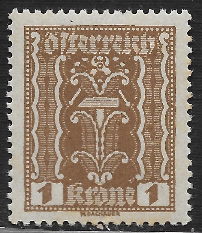 Austria #251 1k Dymbols of Labor and Industry ~ MNH