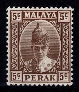 Malaysian States, Perak, 1938-41, Wmk Mult Script CA, 5c [Unused]