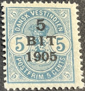 DANISH WEST INDIES # 41--MINT/HINGED--SINGLE--1905