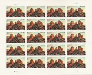 Arizona Statehood Full Sheet of 20 - Stamps Scott Scott 4627