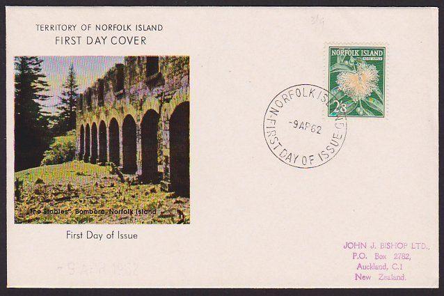 NORFOLK IS 1962 Rose Apple commem FDC......................................67756