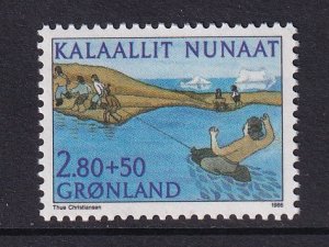 Greenland  #B12   MNH  1986  water game