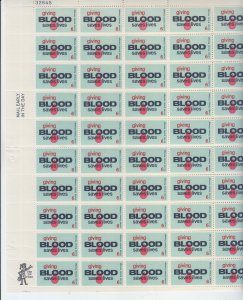 1971 Giving Blood FS  (Scott 1425) MNH