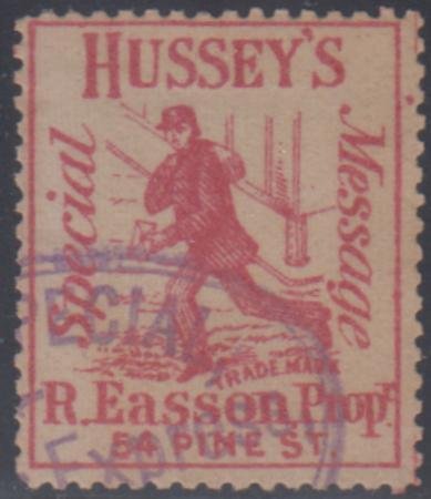 US 87L65 Local VF Used - Hussey's Post