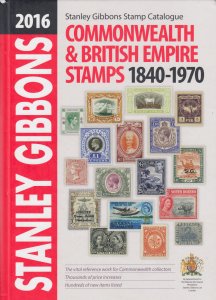 2016 Stanley Gibbons Commonwealth & British Empire stamps 1840-1970, used.