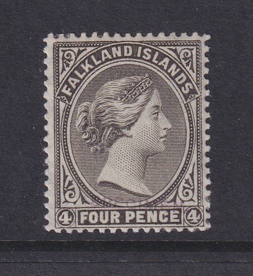 Falkland Islands, Scott 6c (SG 31), MNG (no gum), Specimen overprint