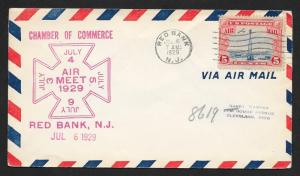 UNITED STATES Event Cover Chamber of Commerce Air Meet 1929 Red Bank