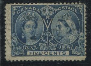 CANADA #54 USED DATED CDS
