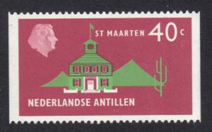 Netherlands Antilles 1977  MNH Juliana 40 ct from booklet  #