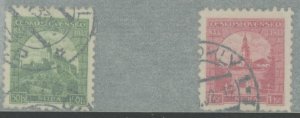 Czechoslovakia 192-3 used (2301A 119)