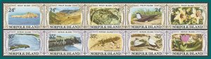 Norfolk Island 1982 Islands, MNH  288-289,SG274a-SG279a