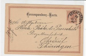 austria 1890  stamps card ref 20917