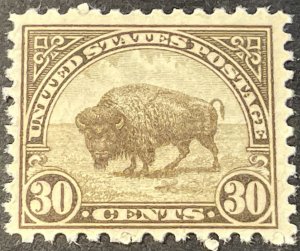 U.S. # 700-MINT NEVER/HINGED---BROWN---SINGLE---1931