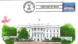 #3445 White House B Line FDC