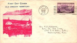 783 Oregon Territory – Raley Cachet