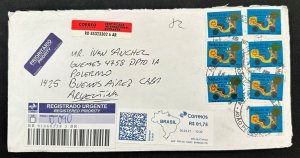 CM) 2021. BRAZIL. MOTORCYCLE. ENVELOPE SENT ARGENTINA. XF