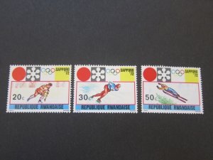 Rwanda 1972 * 436-8 Olimpic MNH