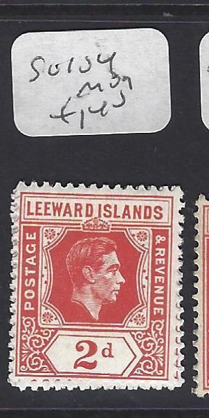 LEEWARD ISLANDS (P1710B) KGVI  2 D   SG  104     MOG