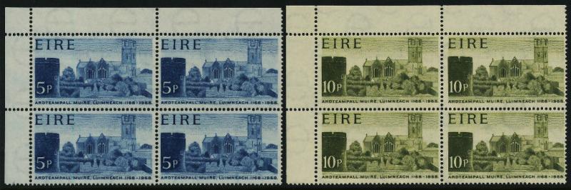 Ireland 244-5 TL Blocks MNH St Mary's Cathedral, Architecture