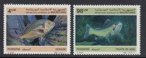 Mauritania 614-5 Fish mnh