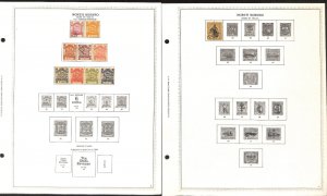 North Borneo Stamp Collection on 27 Minkus Specialty Pages, 1883-1966