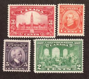 Canada # 141-144 Mint!